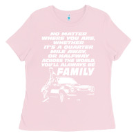 Bubblegum Pink fast and furious Ladies Tee - artisFamous