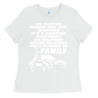 White fast and furious Ladies Tee - artisFamous