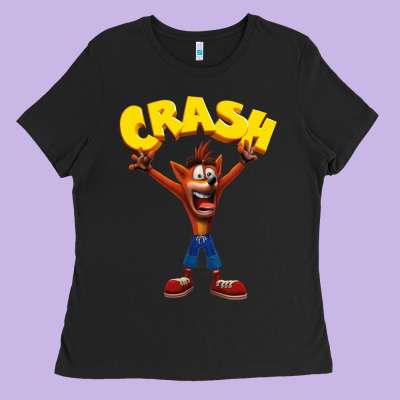 Crash Bandicoot Ladies Tee Designed By Artisfamous