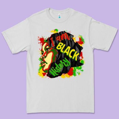 I Am Black History Premium Tee Designed By Cowgirlartshop