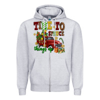 Heather Grey time to spruce things up Zipper Hoodie - AdoDesignShop