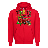 Red time to spruce things up Zipper Hoodie - AdoDesignShop