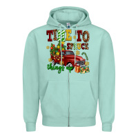 Seafoam time to spruce things up Zipper Hoodie - AdoDesignShop
