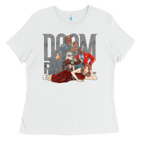 White doom breakfast patrol Ladies Tee - artisFamous