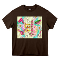Chocolate Brown pet groomer Heavy Core Tee - TumblerDesignByShophia
