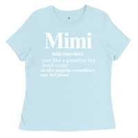 Baby Blue mimi Ladies Tee - artisFamous