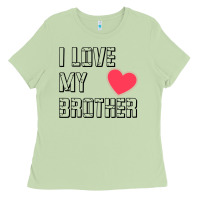 Matcha i love my brother, brothers day , brother sister  love Ladies Tee - artisFamous