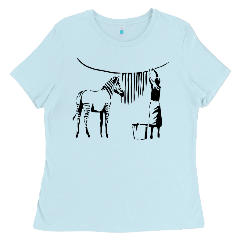 Banksy Zebra Ladies Tee by artisFamous | Teevron