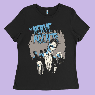 The Nerve Agents Ladies Tee Designed By Artisfamous