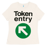 Bone token entry Ladies Tee - artisFamous