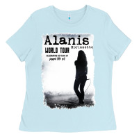 Baby Blue alanis morissette, world tour Ladies Tee - artisFamous