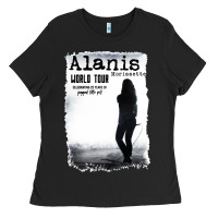 Black alanis morissette, world tour Ladies Tee - artisFamous