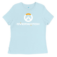 Baby Blue overwatch Ladies Tee - artisFamous