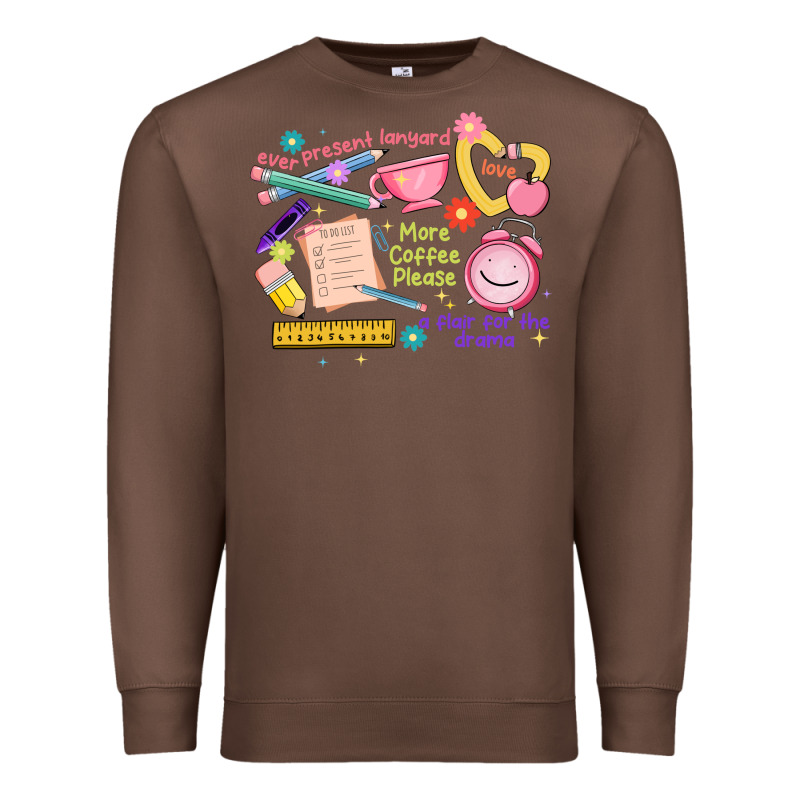 Teacher Stuff Premium Sweatshirt by JahusDesignShop | Teevron