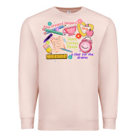 Pale Pink teacher stuff Premium Sweatshirt - JahusDesignShop