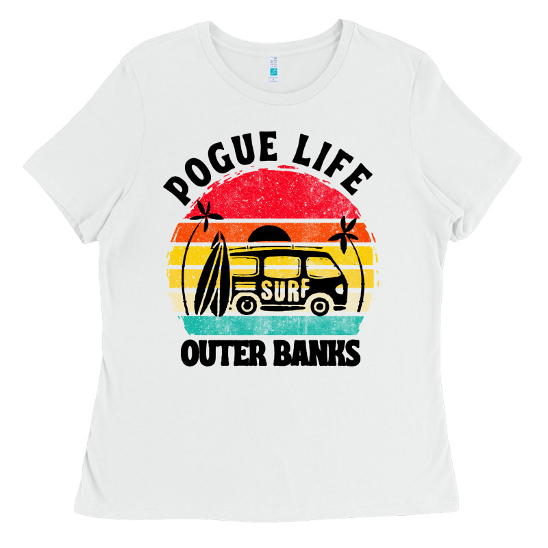 Car Pogue Life Outer Banks Ladies Tee by artisFamous | Teevron