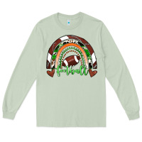 Matcha Football Rainbow Long Sleeve Tee - RanaPortraitStore