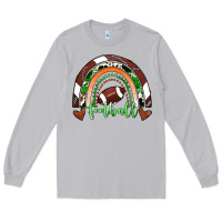 Moon Dust Football Rainbow Long Sleeve Tee - RanaPortraitStore