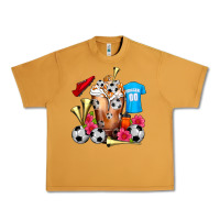 Peanut Butter Soccer Cold Drink Frappe Urban Heavy Tee - FaDigitalArtStudio