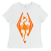 White skyrim elder scrolls oblivion Ladies Tee - artisFamous