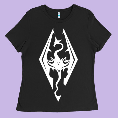 Skyrim Elder Ladies Tee Designed By Artisfamous