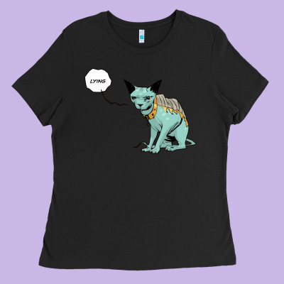 Lying Cat Ladies Tee Designed By Artisfamous