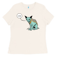 Bone lying cat Ladies Tee - artisFamous