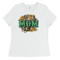 White Aztec Mom Mother's Day Ladies Tee - CowGirlArtShop