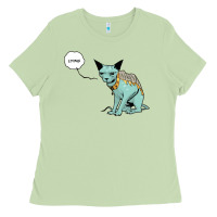 Matcha lying cat Ladies Tee - artisFamous