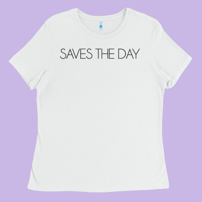 Saves The Day Ladies Tee Designed By Artisfamous