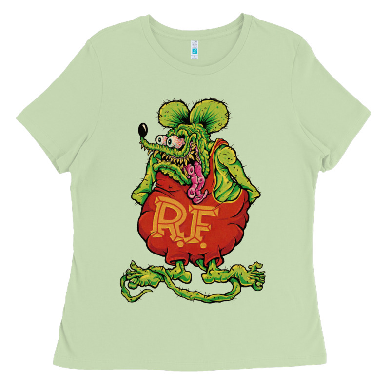 Classic Rat Fink Ladies Tee by artisFamous | Teevron