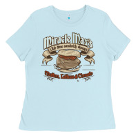 Baby Blue mutton lettuce and tomato Ladies Tee - artisFamous