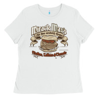 White mutton lettuce and tomato Ladies Tee - artisFamous
