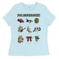 Baby Blue palindromes! Ladies Tee - artisFamous