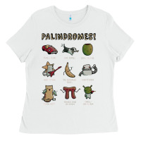 White palindromes! Ladies Tee - artisFamous