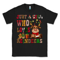 Just A Girl Who Loves Reindeers Classic Tee | Teevron
