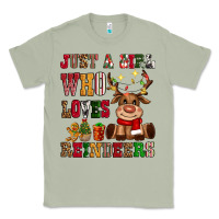Matcha just a girl who loves reindeers Classic Tee - CowGirlArtShop