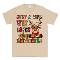 Mushroom just a girl who loves reindeers Classic Tee - CowGirlArtShop