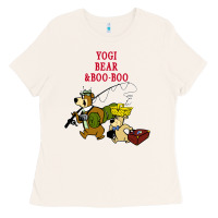 Bone yogi bear & boo boo Ladies Tee - artisFamous