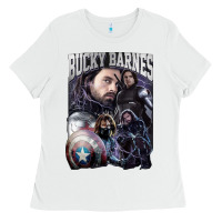 White bucky barnes a hero Ladies Tee - artisFamous