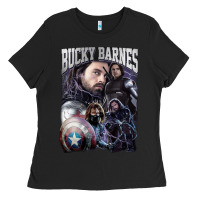 Black bucky barnes a hero Ladies Tee - artisFamous