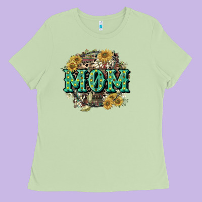 Aztec Mom Mother's Day Ladies Tee Designed By Cowgirlartshop