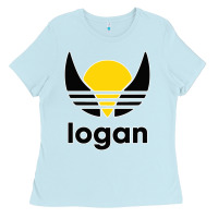 Baby Blue logan Ladies Tee - artisFamous