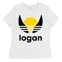 White logan Ladies Tee - artisFamous