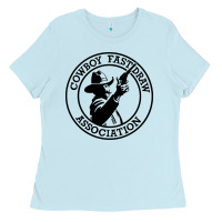 Cowboy Fast Draw Association Ladies Tee | Teevron