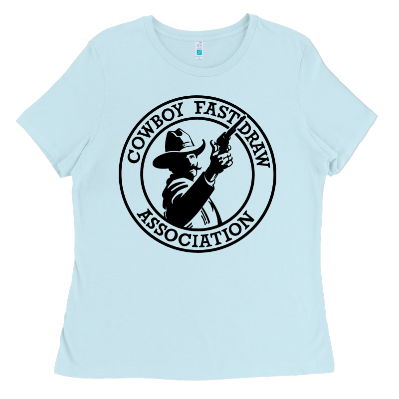 Cowboy Fast Draw Association Ladies Tee by artisFamous | Teevron