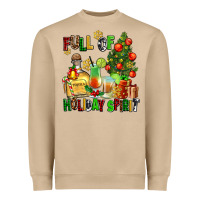Mushroom full of holiday spirit Heavyweight Sweatshirt - AdoDesignShop