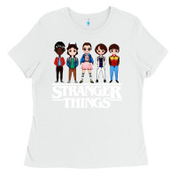 White stranger kids Ladies Tee - artisFamous