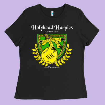 Holyhead Harpies Ladies Tee Designed By Artisfamous