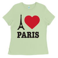 Matcha i love paris eiffel tower funny Ladies Tee - artisFamous